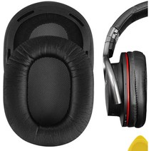 소니 MDR 1R 1RNC V6 7506 CD900ST 이어 패드 쿠션 커버 헤드폰 헤드셋 교체 스펀지 캡 귀 마개 수리 솜, [블랙]전용 이어패드 1쌍(:2개)