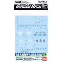 건담 데칼 PG 160 더블 오라이저 A 기동 전사 건담 00 (더블 오) NO.77