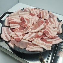 명장 옛날 냉동 삼겹살 200g x 5팩 1kg 5mm 슬라이스 진공포장 캠핑용 가정용 소포장, 5팩(200g 5팩 1kg)