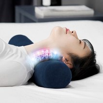 [미니멀룸] 일자목 타파 원통형 결림타파 경추베개, 네이비