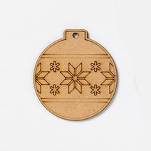 민화샵 크리스마스 팬시우드만들기 엄마표미술놀이 초등집콕놀이, 오너먼트 XDPWD0369