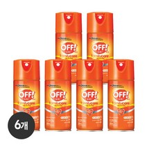 오프 가족용 모기 기피제 스프레이 150ml 6개, 상세페이지 참조, 상세페이지 참조, 상세페이지 참조