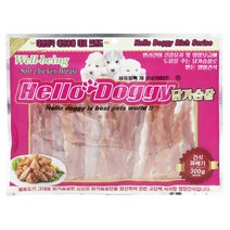 헬로도기 애견간식 대용량간식 300g 건조간식/육포, 10개, 건식꽈배기
