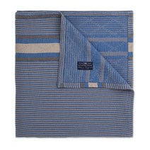 렉싱턴 사이드 스트라이프 소프트 퀼티드 베드스프레드 160x240 cm Blue