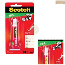 가정용본드 스카치 강력접착제 15ml 금속 액체본드 3M 나무 도자기 세라믹