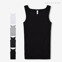 가이스토리 남성 여름 무지 데일리 민소매 나노스 나시티 4color