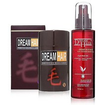 국산드림헤어증모제 세트1분말1병미스트1병 순간ghi701, MMSg_흑갈색(분말1병+미스트1병)