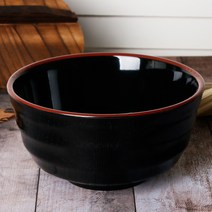 흑골 면기 멜라민 라면 우동 일식 국수 모밀 소바 라면기 우동기 덮밥 그릇 칠기, 선택40-파접시 찬기 소, 1개