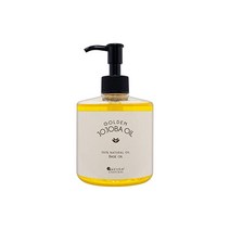 골든 호호바 오일 300ml 천연 100% 무첨가 마사지 오일 보습 마사지 대용량 무취 보태니컬 무향료 페이스 바디 겸용 바디 오일 캐리어 오일