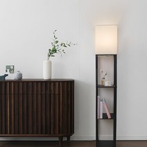 라루즈 리베로 LED 밝기조절 선반 장스탠드 인테리어 거실 침실 무드등 조명, 12V LED 주광색(하얀빛)