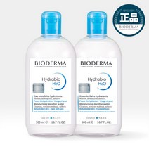 [바이오더마] 하이드라비오 H2O 500ml + 하이드라비오 H2O 500ml, 1세트, 1세트