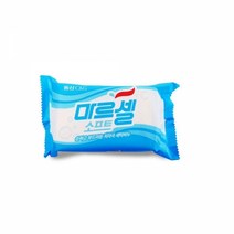 천연 유지 원료 희고 깨끗한 친환경 세탁 비누 세제 동산 마르셀소프트세탁비누230g, 2개