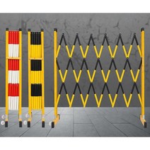 이동식 휀스 바리게이트 안전 울타리 주차금지 공사장 접이식, 높이1.2mx길이2m