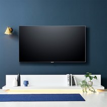 원스홈 다니엘 2300 LED조명 벽걸이 TV형 거실장, LED조명 스위치(우측), 화이트