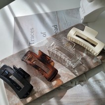 데일리핀 유광 빅사각 집게핀
