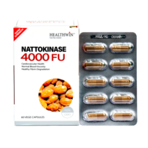 뉴질랜드 헬스나토키나제 4000FU 60캡슐, 1개, 60정