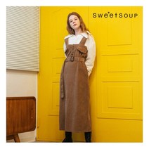[스위트숲] 코듀로이 오버올스 원피스(WXBOPE2)
