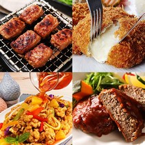 [청년상점 냉동창고 대개방] 냉동 22종 골라담기(떡갈비 함박 돈까스 탕수육 등), 치킨까스 1kg 1봉(10개입)