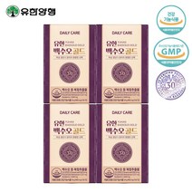 유한 백수오 골드 여성 갱년기 영양제, 4개, 60정