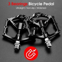 비엠엑스자전거 아메리칸이글 풀샥 서쪽 자전거 자전거 페달 베어링 미끄럼 방지 페달 합금, 3 베어링 자석