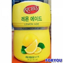 ForU896 액상 음료 레몬 에이드 파우더 리치스 6개 주스 레몬주스 식자제