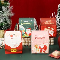 크리스마스 선물 포장박스 답례품 쿠키, B형