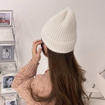 앙고라 비니 베이직 가을 겨울 울 모자