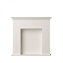 화이트 벽난로콘솔 브릿지 콘솔 심플 거실선반 인테리어 벽난로, 01