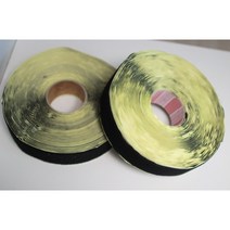 (1롤) 50mm 검정 접착 벨크로 테이프 찍찍이, 보슬이