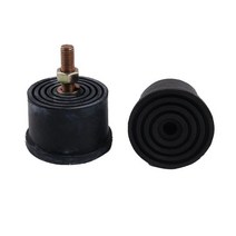 충격진동방지 고무발 방진고무 고무방진볼트 한쪽 34파이, 1개
