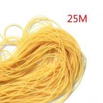 25m 직경 2mm 솔리드 탄성 낚시 로프 묶인 보강 그룹 달아서 도구 낚싯줄 물고기 잡기를위한 고무 라인