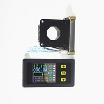 배터리 디스플레이 잔량표시 적산계 잔량계 전류계 dc 90v 500a 디지털 전압계 전압 전류 kwh 전력계 12v 24v 48v 72v 용량 전력 모니터링 vac9010h, 200a