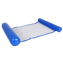 야외 접이식 물 해먹 수영장 풍선 에어 매트리스 여름 비치 안락 의자 다시 부동 의자 잠자는 침대