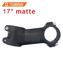 자전거핸들높이조절 롱타입 조절식 익스텐더 핸들높이 연장마운트 toseek 탄소 자전거 스템 10172535도 산악 자전거 스템 매트 광택 31.8mm 70-110mm 자전거, 17도-100mm