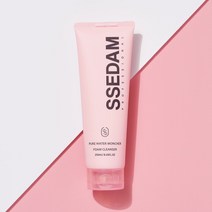 쎄담 퓨어워터 몽쉘 폼클렌저 250ml - 초순수와 락토 유산균으로 세안 후에도 당기지 않는 촉촉함
