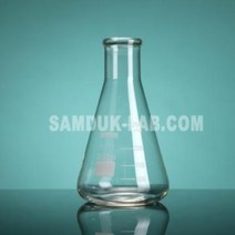 SAMDUK 삼각플라스크 중형 500ml 1L /삼덕과학 유리 Flask