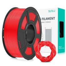 PLA Plus 3D 프린팅 필라멘트, 1KG 빨간색