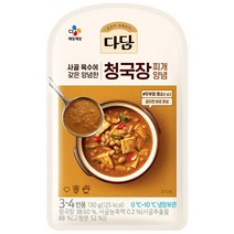 다담 청국장찌개양념 130g x 9개, 1개