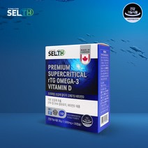 selth 직장인 눈건강 비타민D3 저온추출 초임계 RTG 오메가3 30캡슐 알티지 DHA