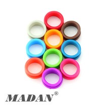 마단 실리콘 가위고무링 MTR-R Medium 엄지/검지 공용, Hot Pink
