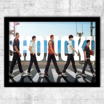 더 퍼스트 슬램덩크 굿즈 판플랫 THE FIRST SLAM DUNK 극장판 smb001, 블랙 프레임, 그레이 06