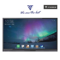 75인치 학교 학원 수업용 LED 스마트 전자칠판 UHD 터치모니터 안드로이드 제이티웍스 본품, LITE