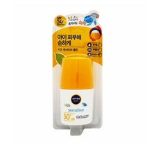 미르쇼핑 니베아 선키즈 센서티브 롤온 자외선차단 썬크림 선크림, 2