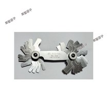 156 (28매/mm) 일본정품 후지툴 스크류피치게이지 볼트 너트 나사게이지 토탈공구