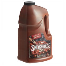 Smokehouse 220 Applewood Smoked Bacon BBQ Sauce 스모크하우스 220 애플우드 스모크 베이컨 바베큐 소스 3.78L(1gal), 3.76L, 1개