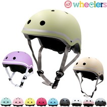 wheelers 유아 아동 주니어 인라인 킥보드 스포츠 안전모 헬멧 S-XL, 올리브