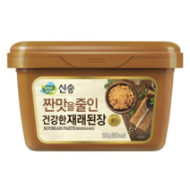 신송 짠맛을줄인 건강한 재래된장, 500g, 8개