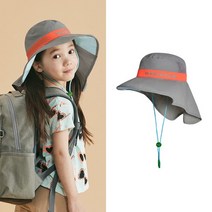 빅토리아앤프렌즈 플랩캡 물놀이모자]휘슬 챙모자_UV와이어 플랩썬햇
