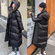 롱패딩 경량 학생 겨울 아우 스타일 여성 겨울롱