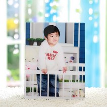 (이미지짱) 13 x 18 cm 크리스탈마블액자/포토 사진 문구글